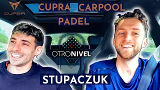 Cupra Carpool! Padel Tips from Number 4 WPT Stupaczuk! #Padeltips