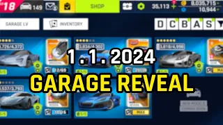 My POOR Garage… | Asphalt 9 - Garage Reveal: 1st Jan 2024