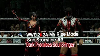 WWE2K24 My Rise Mode 여성편 SubStroyline #3 자막