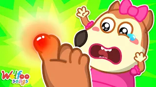 Baby Got a Boo Boo 👶 The Biting Monster Song 🤩 Kids Songs 🎶 Wolfoo Nursery Rhymes