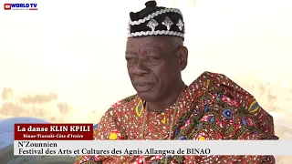 Côte d’Ivoire  N’zounnien Festival 2018  La danse Klin Kpili