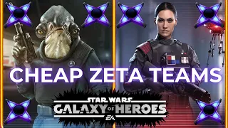 BEST Cheap Zeta Teams in SWGOH