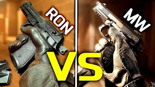 Ready or Not / Call of Duty: MW - Weapons Comparison