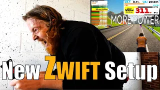 NEW ZWIFT PAIN CAVE!