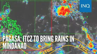 Pagasa: ITCZ to bring rains in Mindanao