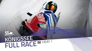 Königssee | BMW IBSF World Cup 2018/2019 - 2-Man Bobsleigh Heat 1 | IBSF Official