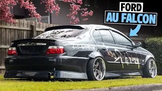 We Created The BEST LOOKING AU FALCON IN THE WORLD - Widebody JZX100 Body Kit Swap