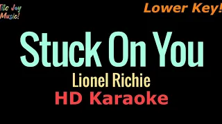 Stuck On You (Lower Key) - Lionel Richie (HD KARAOKE)