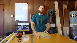 How To Build an Electric Guitar - Routing the Body