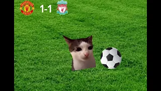 Manchester united vs Liverpool Fa cup But cat memes