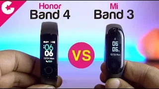 Honor Band 4 vs Mi Band 3 Full Comparison - Which One is BETTER!!