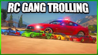 GTA 5 Roleplay - TROLLING COPS IN TINY RC CARS | RedlineRP