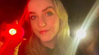 ASMR | Bright Light triggers in the dark 💡💤 [you can close your eyes]