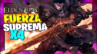 CREA TU MEJOR BUILD FUERZA SUPREMA para el DLC con estas OP BUILD de Elden Ring | Guía 2024