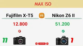 Fujifilm X-T5 vs Nikon Z6 II Comparison: 11 Reasons to buy the X-T5 and 7 Reasons to buy Z6 Mark II