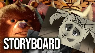 storyboard madagascar 3