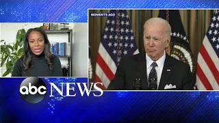 Biden addresses budget proposal during afternoon briefing