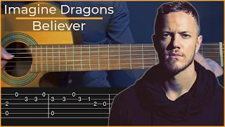 Believer - Imagine Dragons (Simple Guitar Tab)