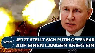 UKRAINE-INVASION DER RUSSEN: Jetzt stellt sich Wladimir Putin offenbar auf einen langen Krieg ein