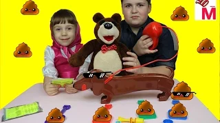 Собака Ду  Игры для детей Распаковка Doggie Doo Game for children Розыгрыш. Для детей.