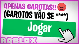 O JOGO PROIBIDO PARA MENINOS NO ROBLOX..🚫