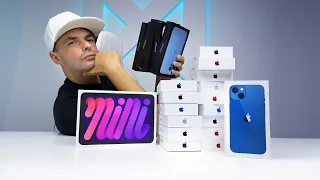 COMPREI TUDO e TODOS [iPhone 13 mini, iPhone 13, iPhone 13 Pro, iPhone 13 Pro Max, iPad mini]