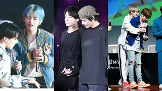 when taekook can't hide their feelings | taekook moments