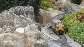 36 - Worsley Dale OO gauge Garden Railway - Running Session