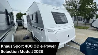 Knaus Sport 400 QD e-Power Selection Modell 2023