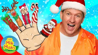 Christmas Finger Family Song | Kids Songs & Nursery Rhymes | The Mik Maks