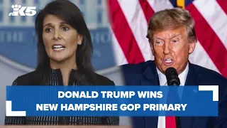 Donald Trump wins New Hampshire GOP presidential primary