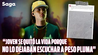 LAMENTABLE; niño se QUITA LA VIDA por 'Peso Pluma' y deja una CARTA -  La Saga