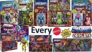 Every MOTU Origins He-Man Masters of the Universe Comparison List  Eternia Mattel Creations