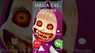 МАША EXE. ПОЗВОНИЛА В 3:00 часа ночи!!! 😱😱😱😱 из мультика МАША И МЕДВЕДЬ #scp #машаимедведь #ysshorts