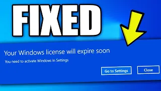 Fix: “Your Windows License Will Expire Soon” Error in Windows 10 (2020)