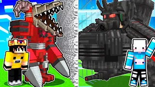 MEGA TİTAN DRİLL MAN VS ASTRO TOİLET | Minecraft