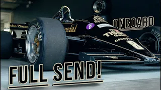 Onboard: ex Nigel Mansell’s Lotus F1 car | Pure HQ V8 engine sound