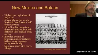 Chris Schurtz on Bataan memorials in NM