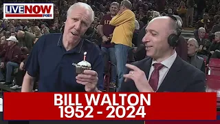 Bill Walton dies of cancer at age 71  | LiveNOW from FOX