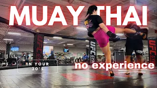 I trained Muay Thai for 30 DAYS  (in my 30's)...here's how it went