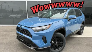 FIRST LOOK! 2024 Toyota RAV4 hybrid SE model is SUPER SPORTY!