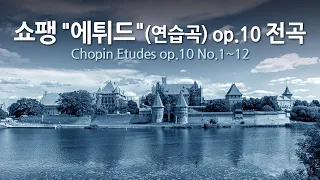 쇼팽 에튀드(연습곡) op.10 전곡 | Chopin Etudes op.10 No.1~12 | 블라디미르 아쉬케나지