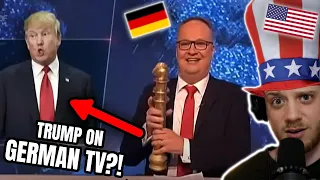 Donald Trump destroyed by German TV (American Reaction)