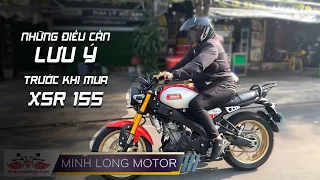 YAMAHA XSR 155 VVA: VÀ NHỮNG ĐIỀU CẦN LƯU Ý TRƯỚC KHI MUA