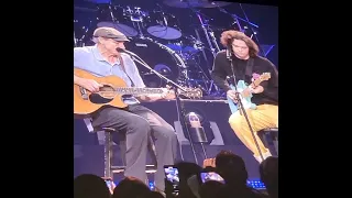 James Taylor and son Henry Taylor 7-28-2022 Staples  Center LA