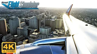 [4K] Microsoft Flight Simulator 2020 A320N Smooth Washinton DC Airport Visual Approach |4K