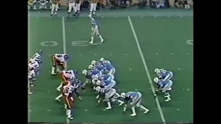 1979 NFL AFC Wildcard Game Denver Broncos at Houston Oilers