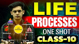 Life Processes Complete Chapter🔥| CLASS 10 Science | NCERT Covered| Prashant Kirad