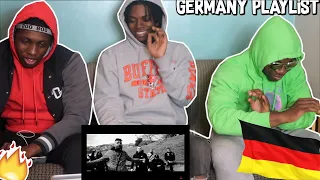 Americans/Africans React to GERMANY DRILL music FT. GZUZ, UFO361, JUICY, LX & MORE