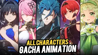 Wuthering Waves - ALL Characters Gacha Animation (Pull Animation)